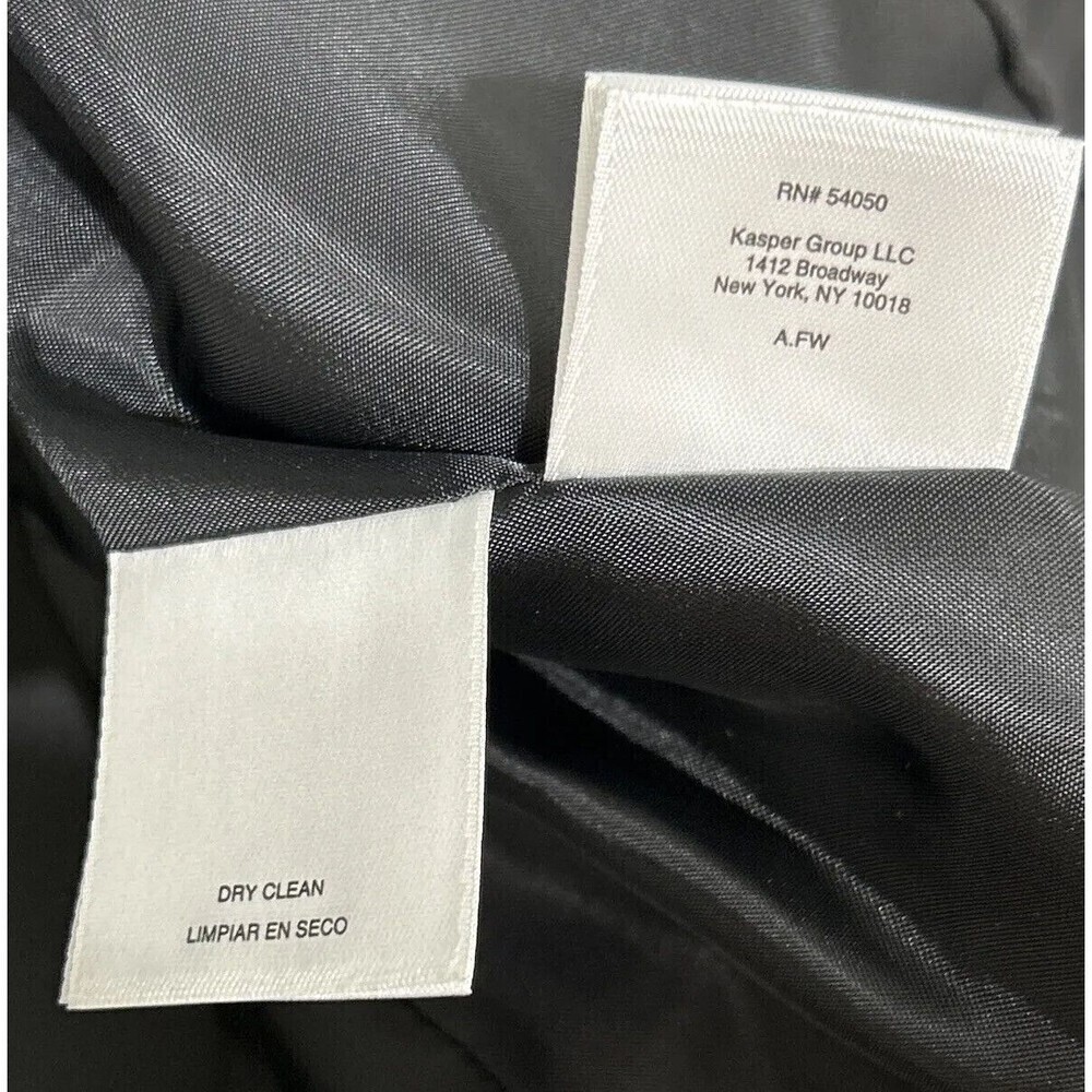 Kasper Cabana Multi Color Geo Print Open Front Ma… - image 5